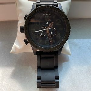 Nixon Watch 51-30 Chrono Matte Black & Green